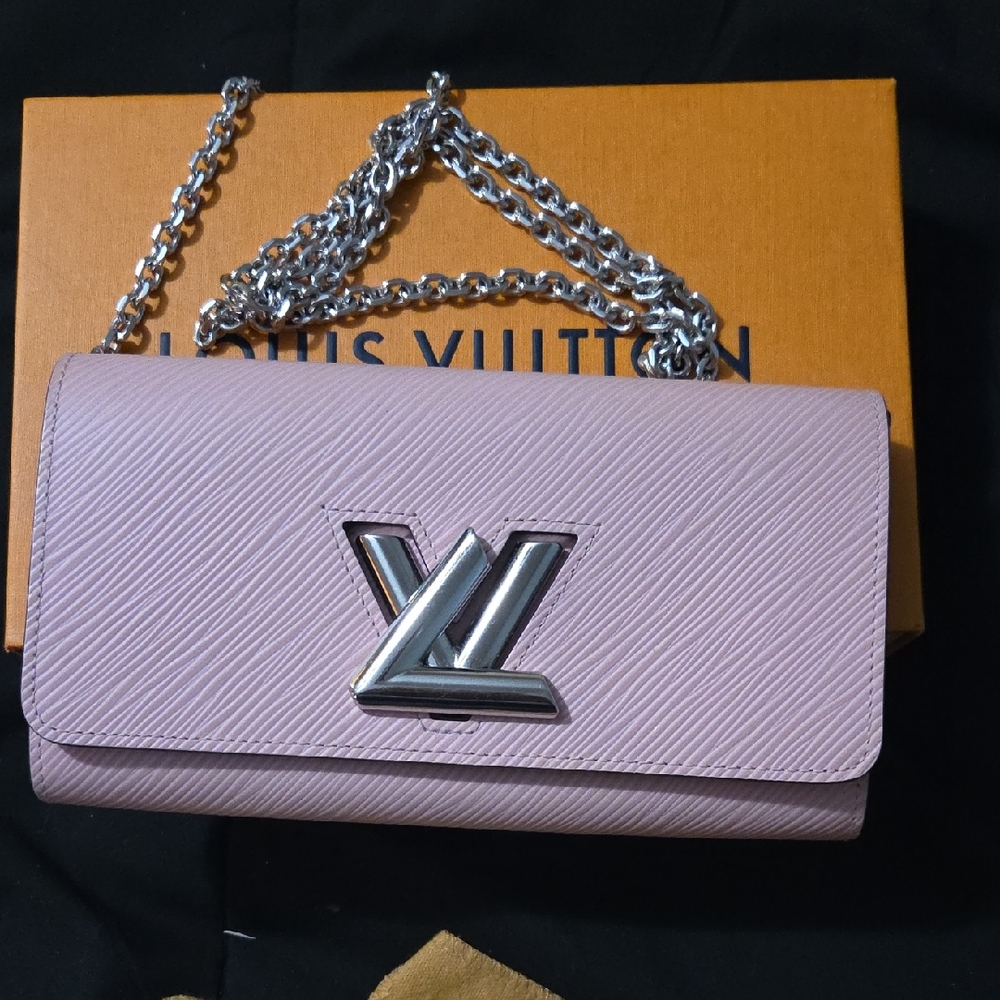 Louis Vuitton Pink Chain Bag